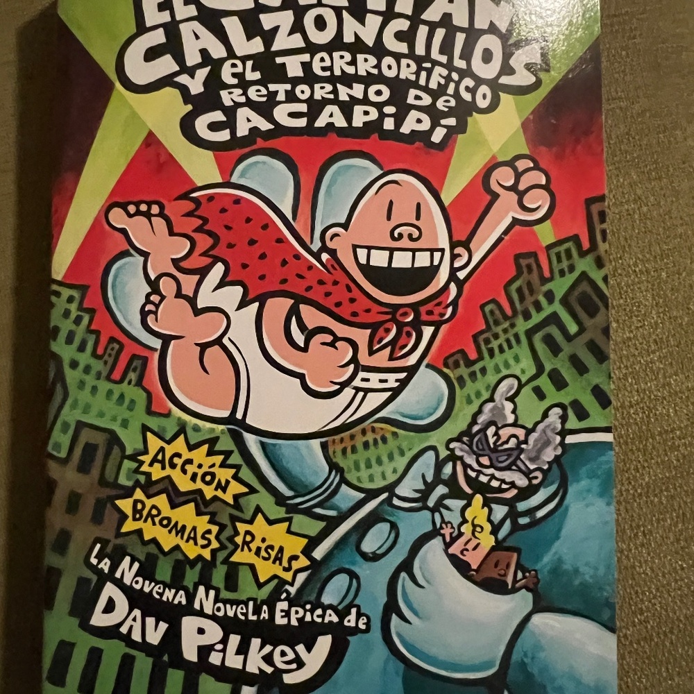 El capitán calzoncillos Book